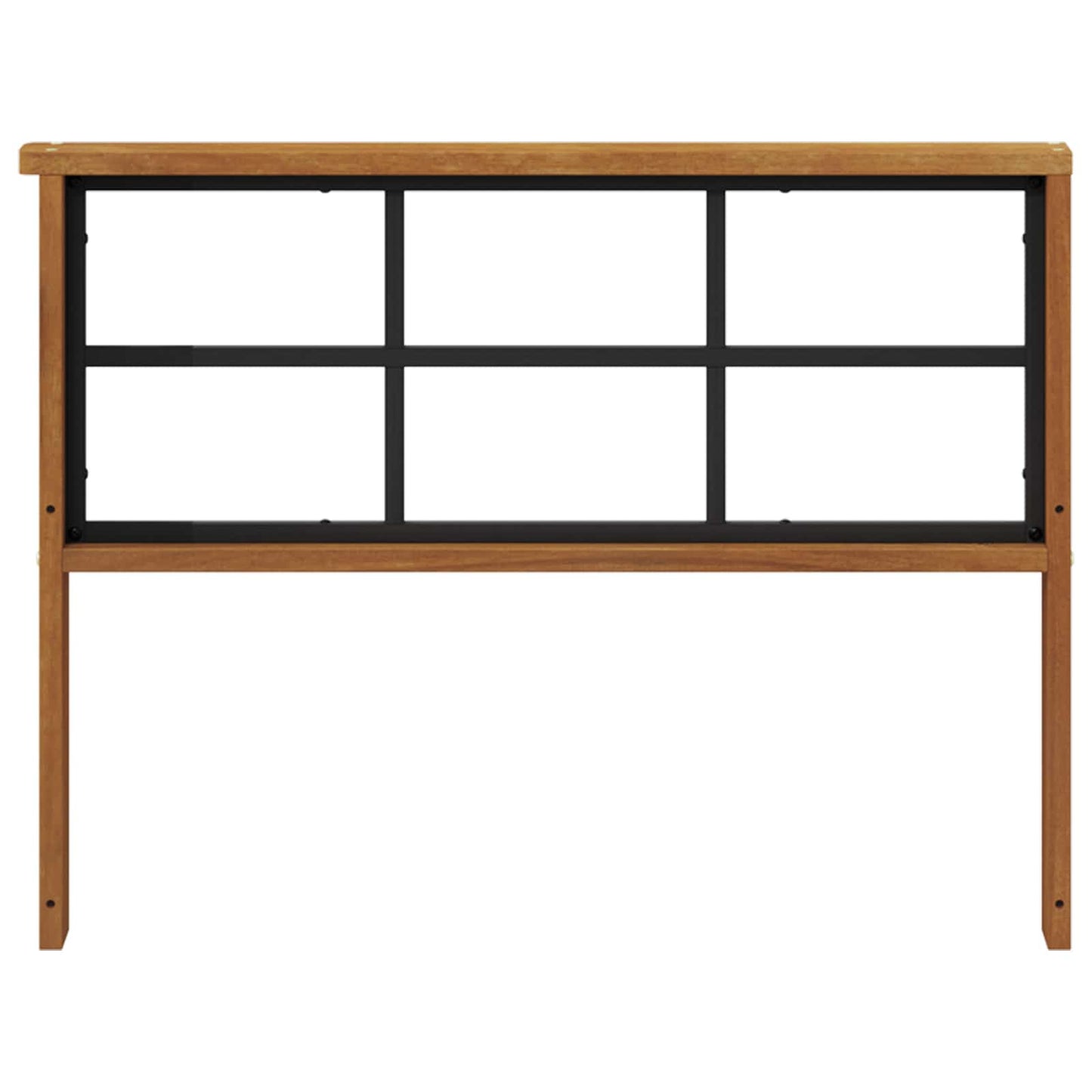 Armlene 2 stk. Naturlig 78,5 x 6 x 61 cm Solid akasietre