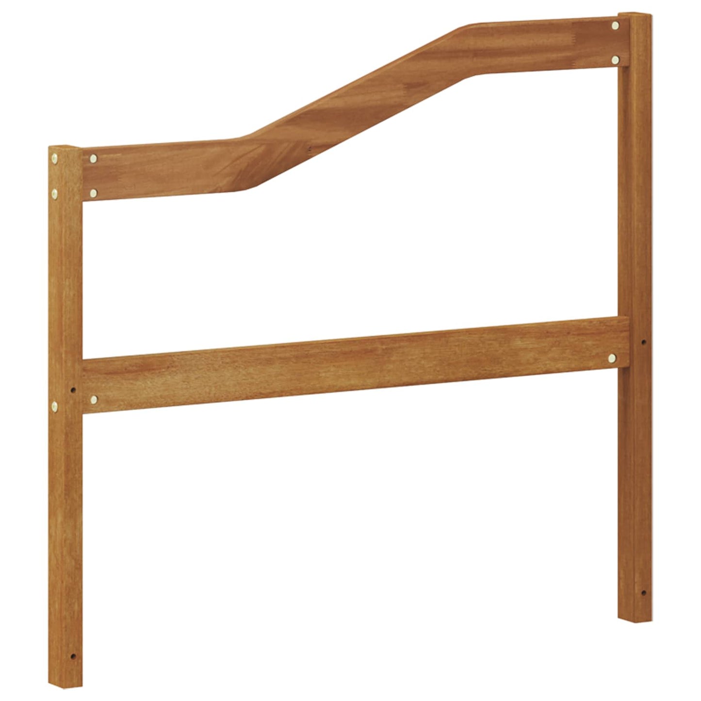 Armlene 2 stk. Naturlig 79 x 4 x 73 cm Solid akasietre