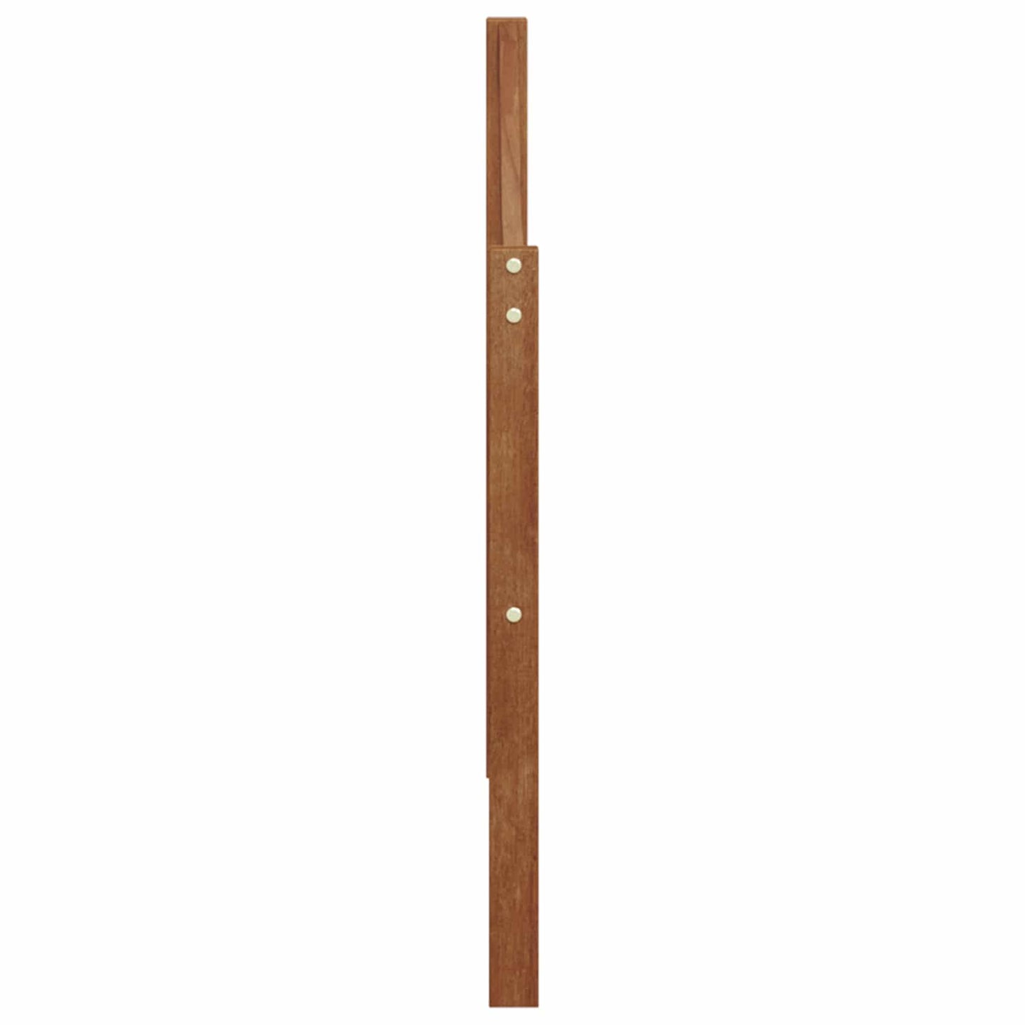 Armlene 2 stk. Naturlig 79 x 4 x 73 cm Solid akasietre