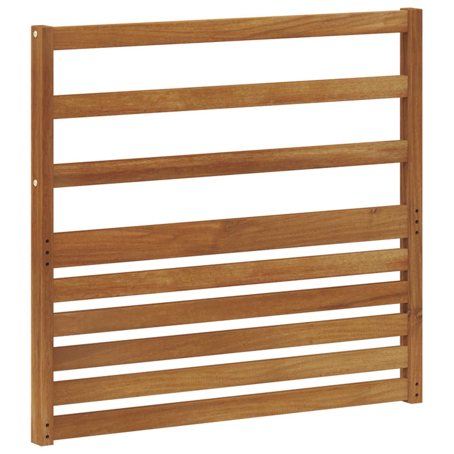 Armlene 2 stk. Naturlig 79 x 4 x 73 cm Solid akasietre
