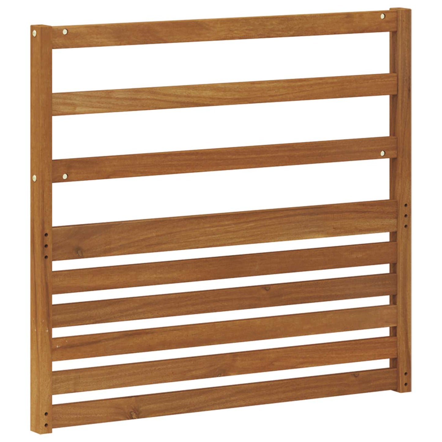 Armlene 2 stk. Naturlig 79 x 4 x 73 cm Solid akasietre