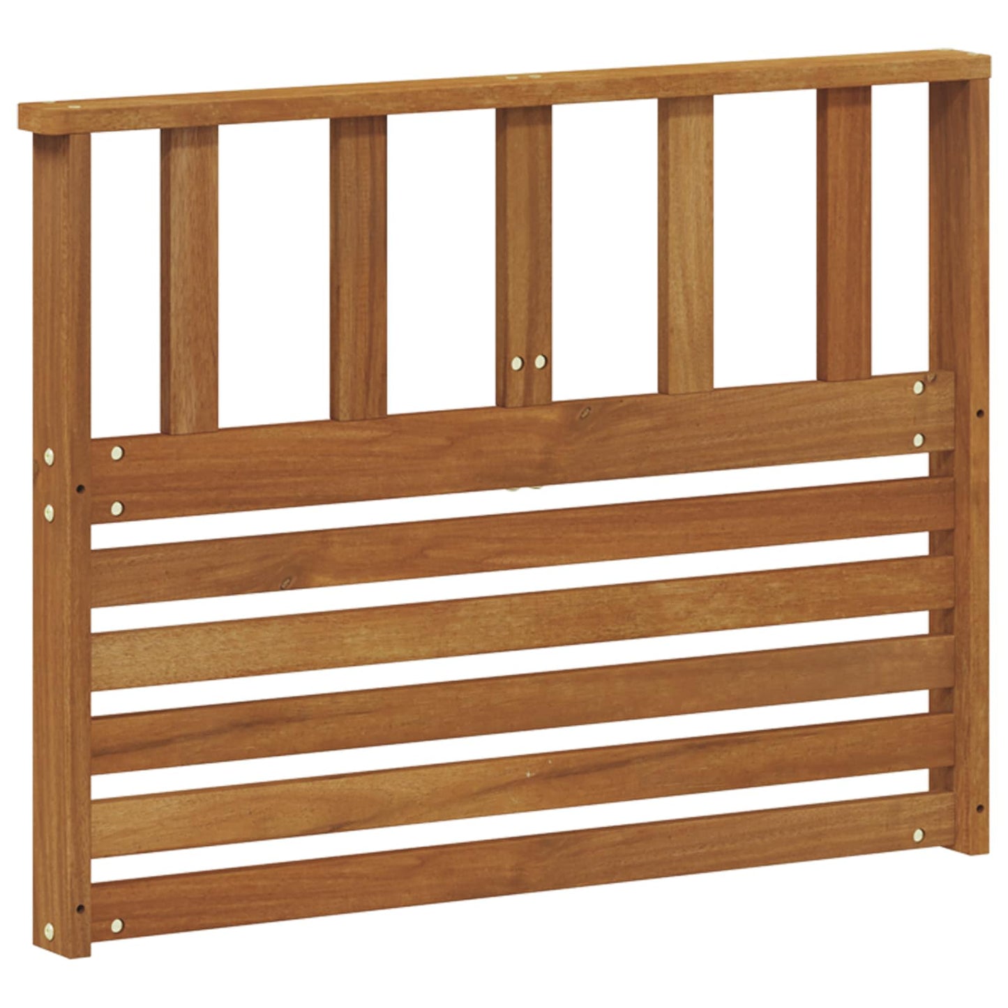 Armlene 2 stk. Naturlig 80 x 6 x 61 cm Solid akasietre