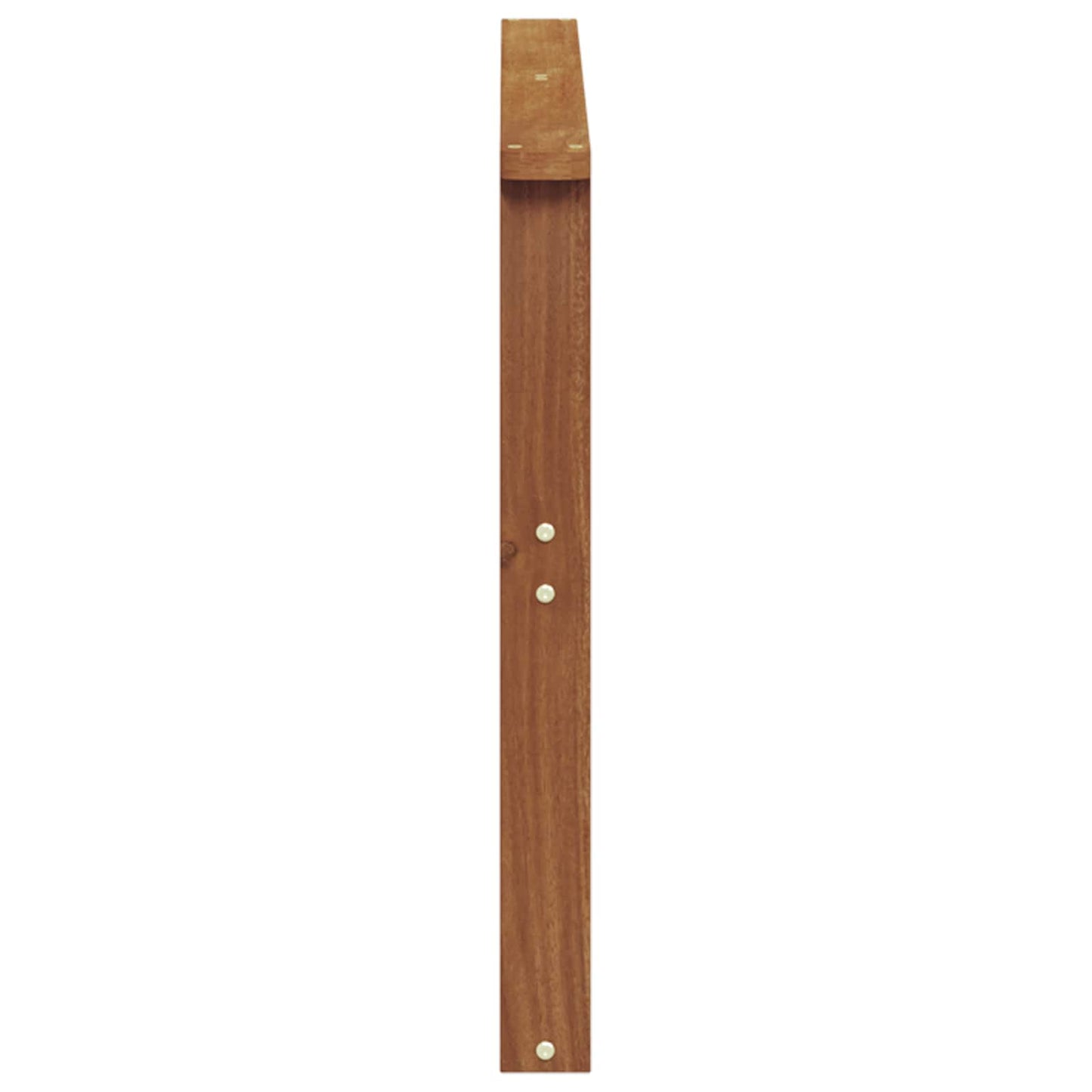 Armlene 2 stk. Naturlig 80 x 6 x 61 cm Solid akasietre