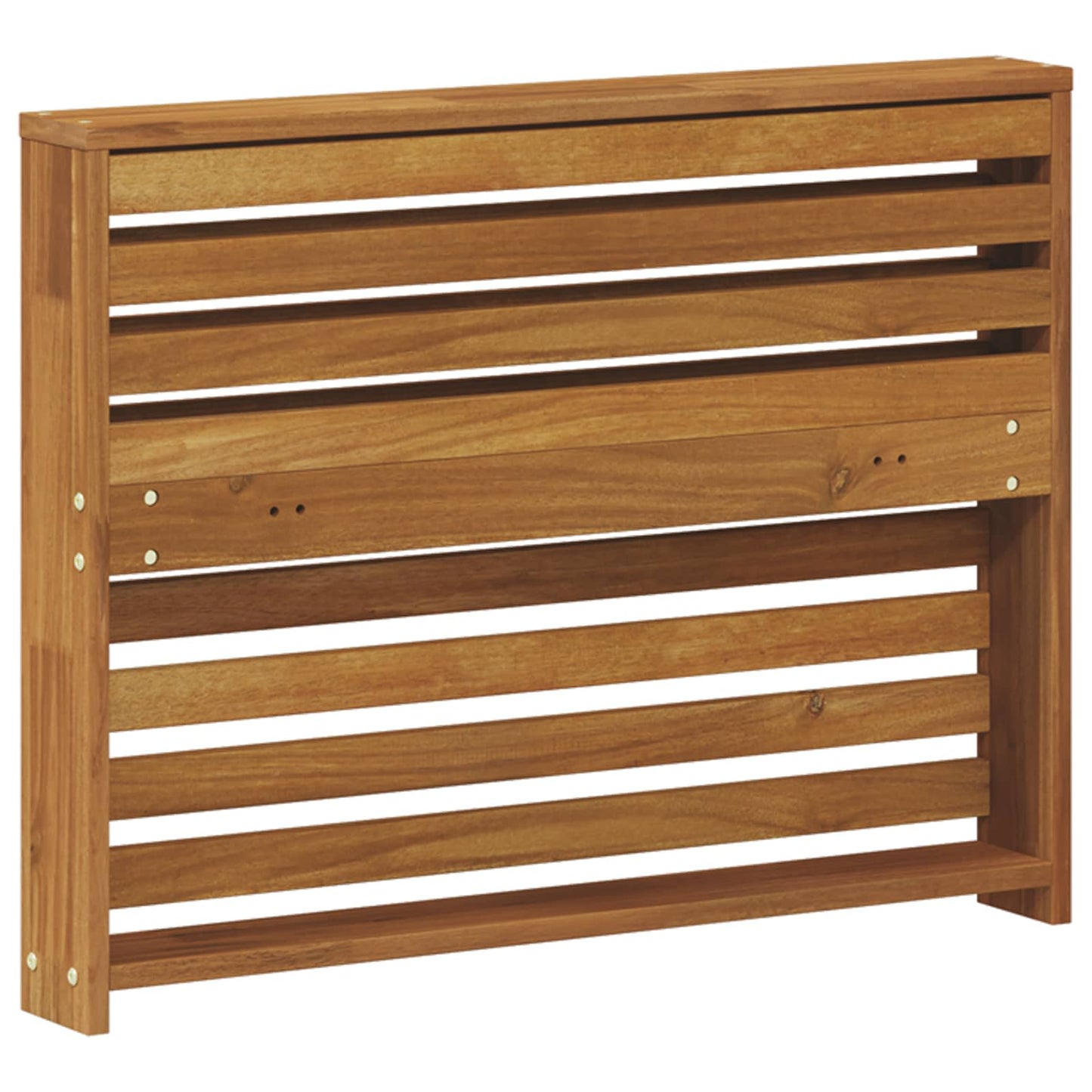 Armlene 2 stk. Naturlig 78,5 x 10 x 61 cm Solid akasietre