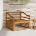 Armlener 2 pcs Brun 79 x 4 x 73 cm Konstruert tre