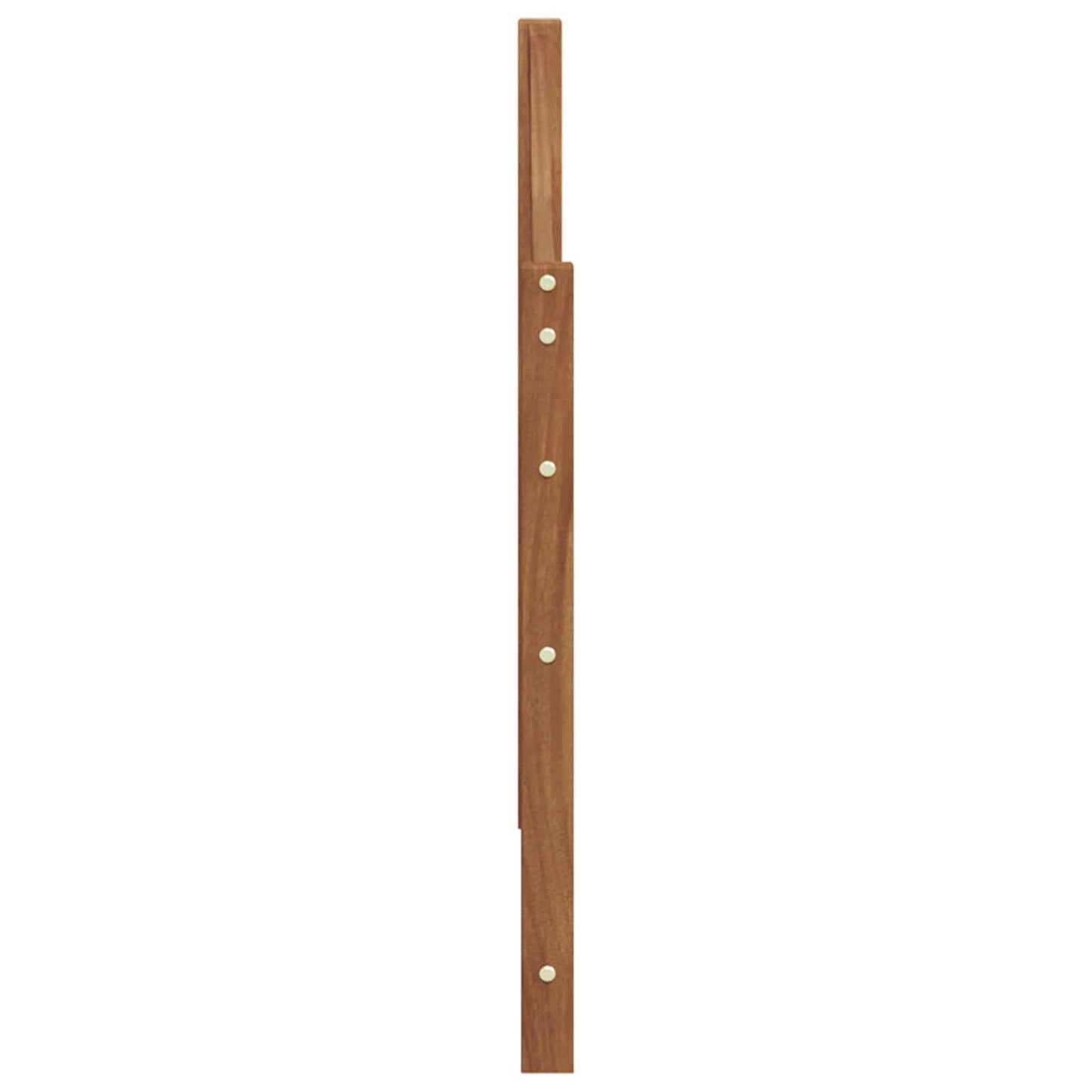 Armlener 2 pcs Brun 79 x 4 x 73 cm Konstruert tre