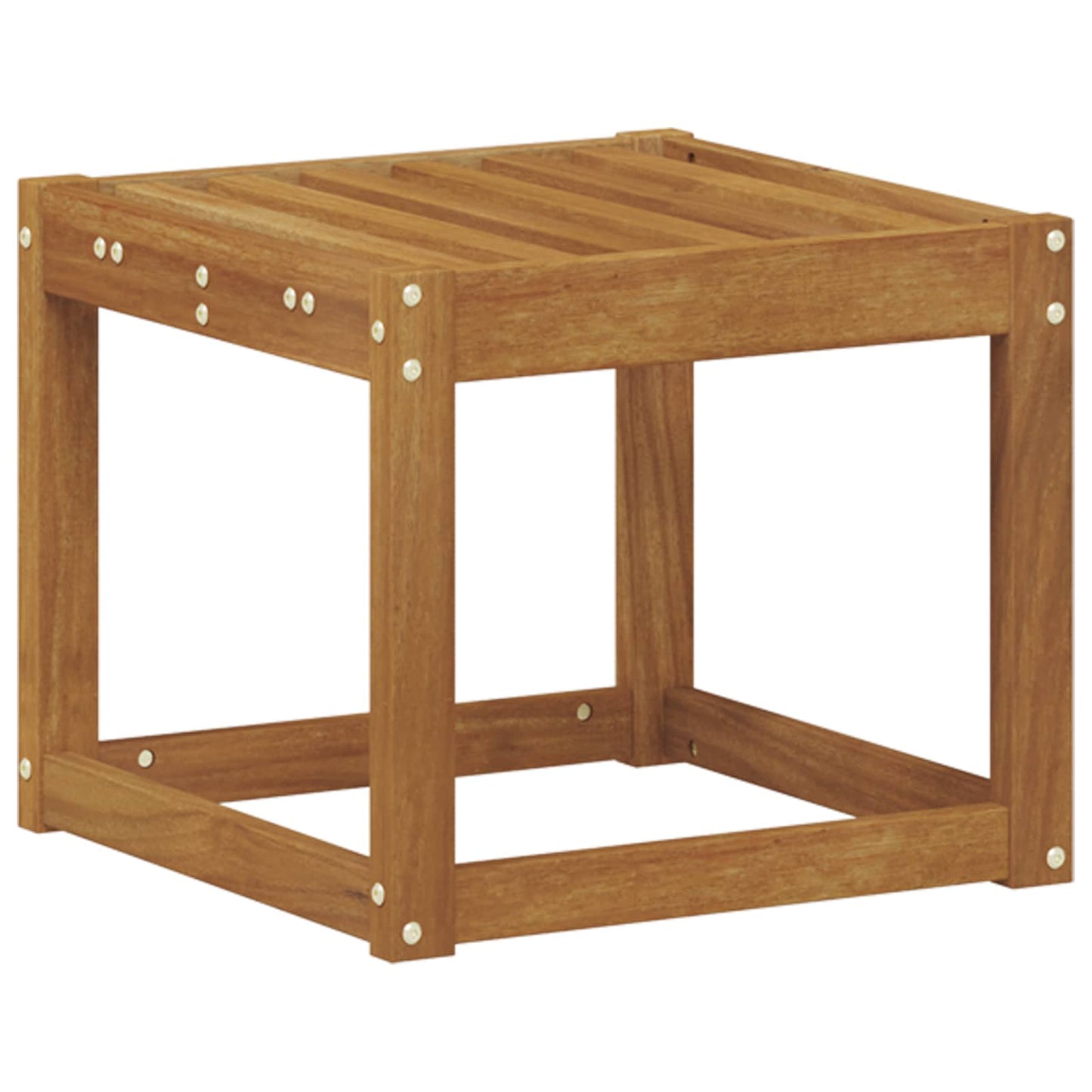Krakkbenk Naturlig 43 x 43 x 37 cm Solid akasietre vidaXL