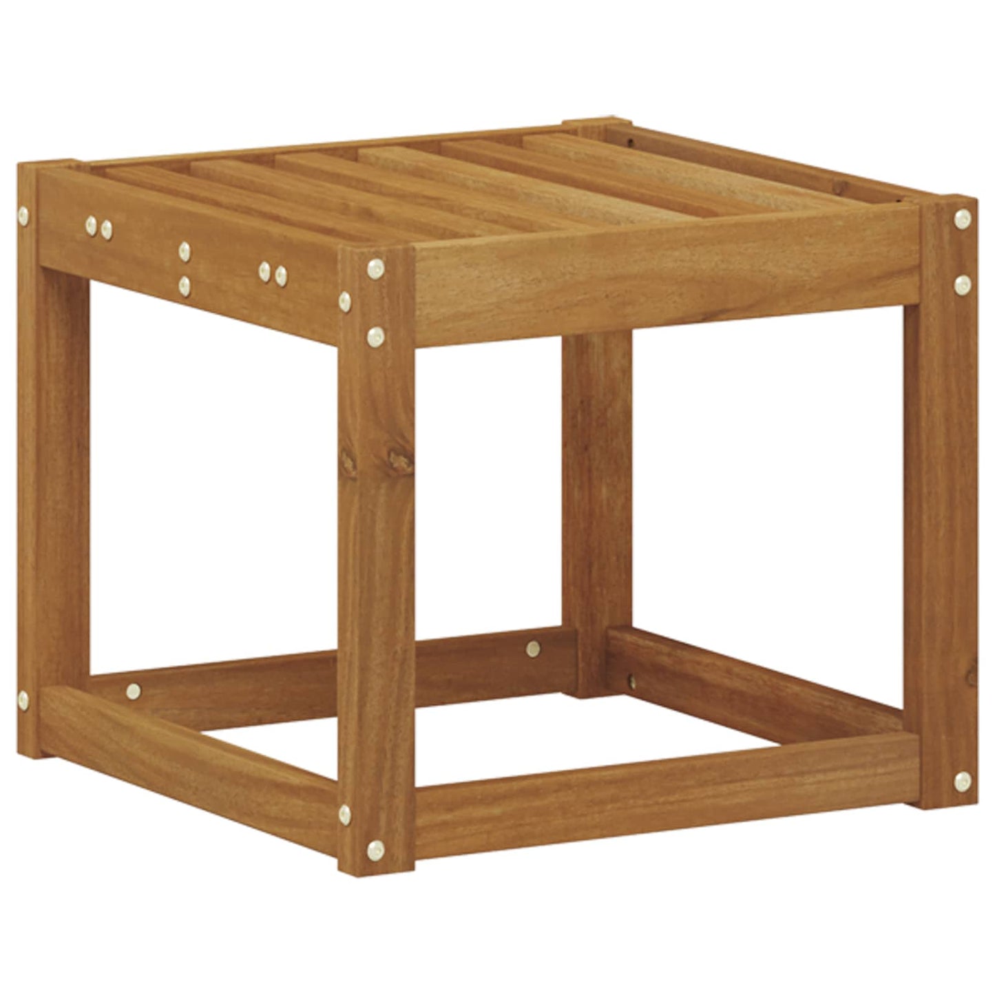 Krakkbenk Naturlig 43 x 43 x 37 cm Solid akasietre vidaXL