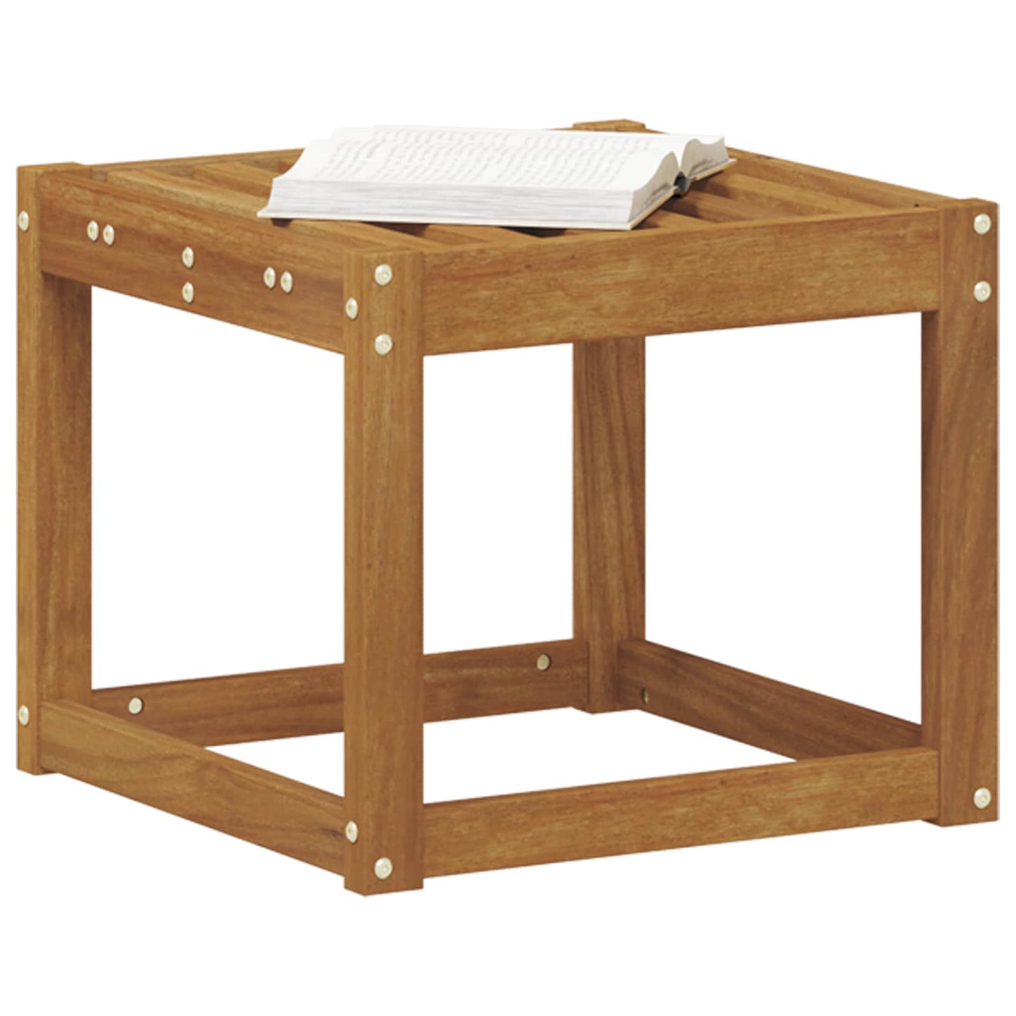 Krakkbenk Naturlig 43 x 43 x 37 cm Solid akasietre vidaXL