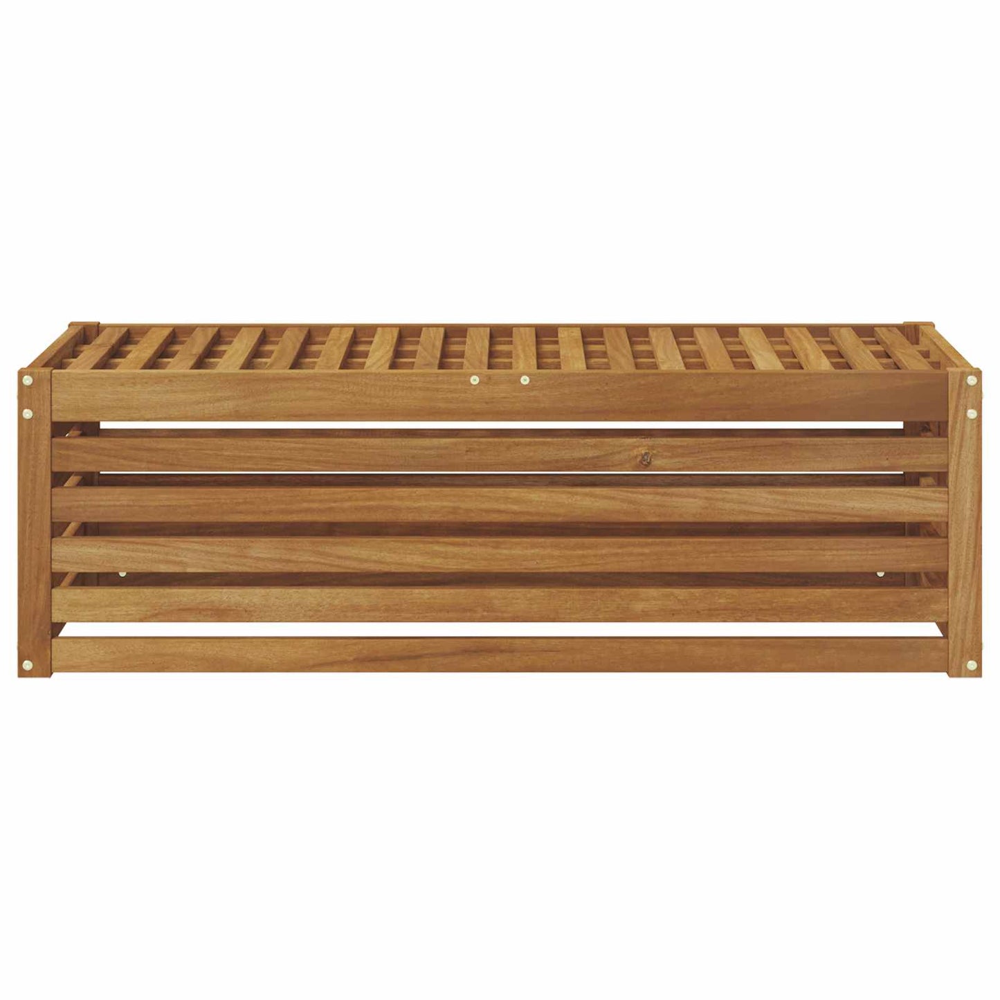Utendørs Krakk Benk Naturlig 115 x 43 x 37 cm Solid akasietre