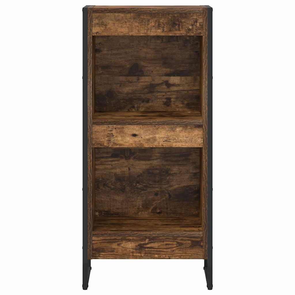 Bokskap Røyk Eik 40 x 30 x 86,5 cm Konstruert tre