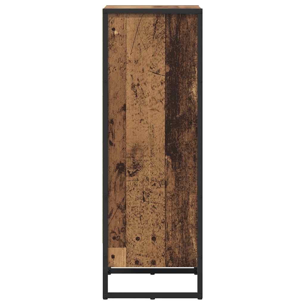Bokskap Gamle tre 40 x 30 x 86,5 cm Konstruert tre