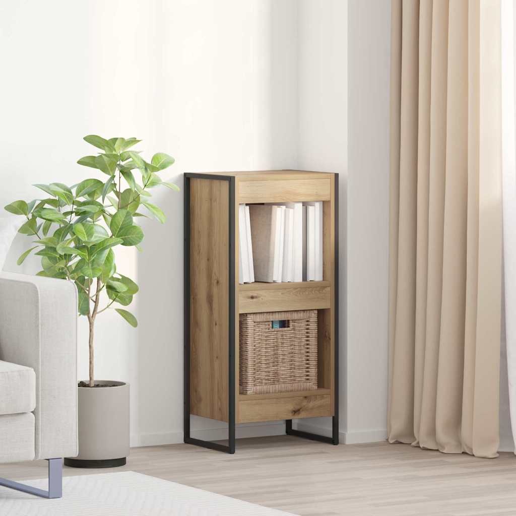Bokskap Kunstnerisk Eik 40 x 30 x 86,5 cm Konstruert tre