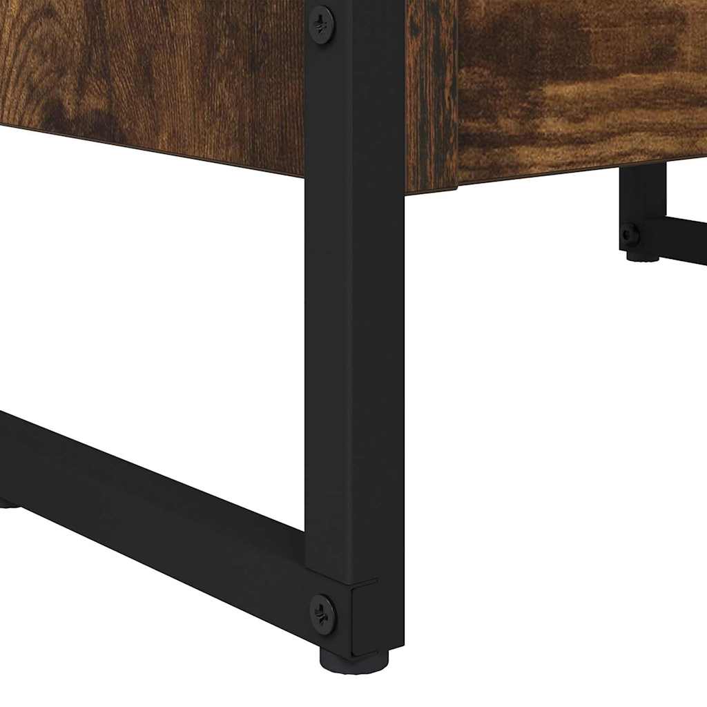Bokskap Røyk Eik 40 x 30 x 121 cm Konstruert tre