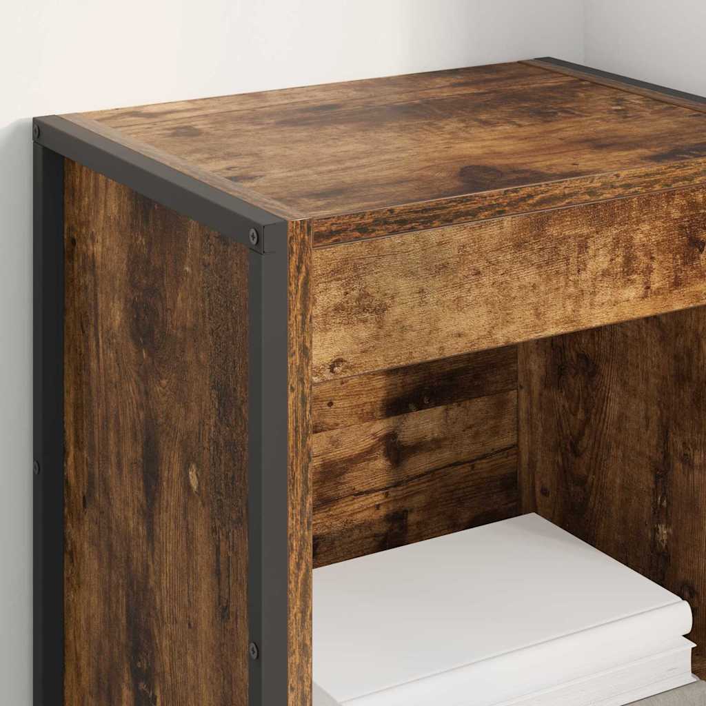 Bokskap Røyk Eik 40 x 30 x 121 cm Konstruert tre