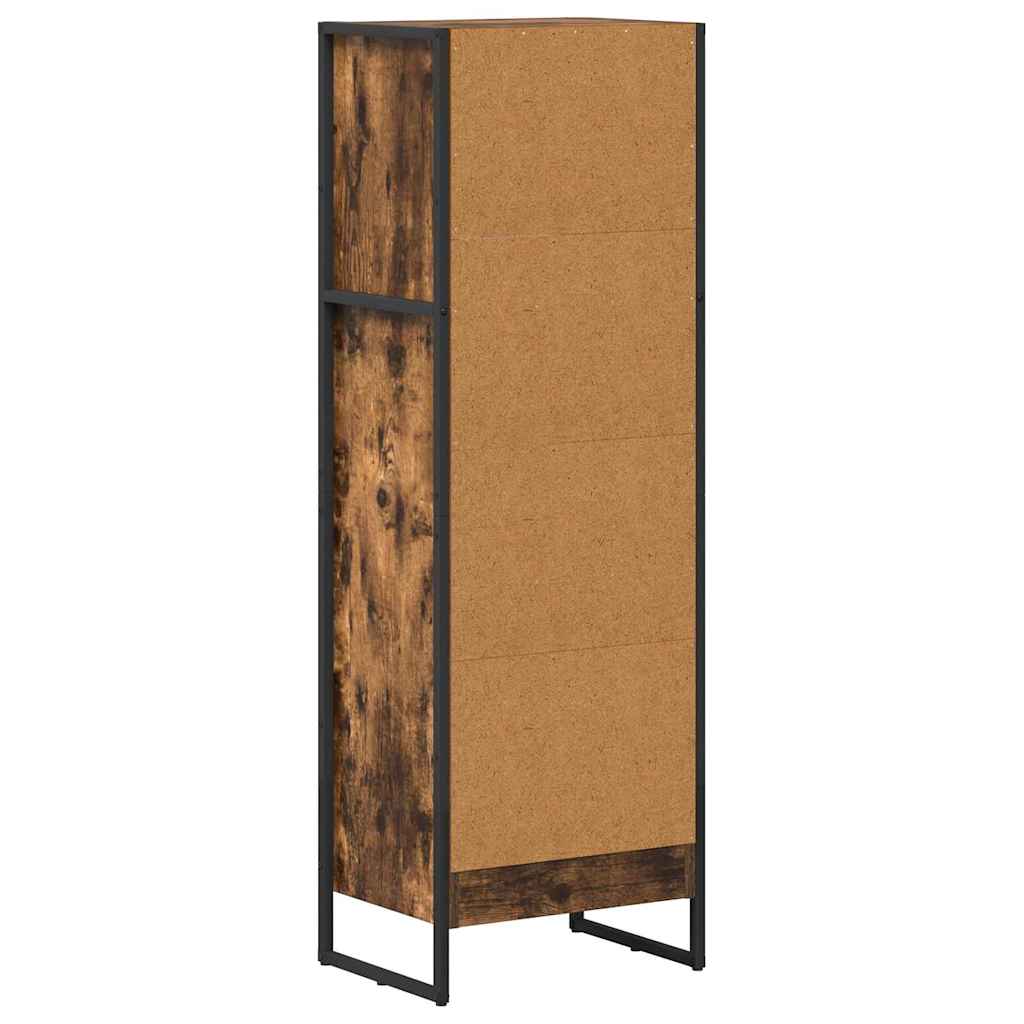 Bokskap Røyk Eik 40 x 30 x 121 cm Konstruert tre