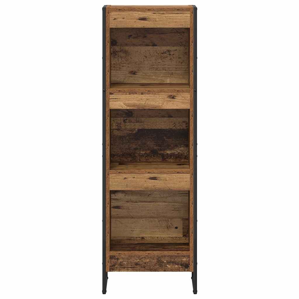 Bokskap Gamle tre 40 x 30 x 121 cm Konstruert tre
