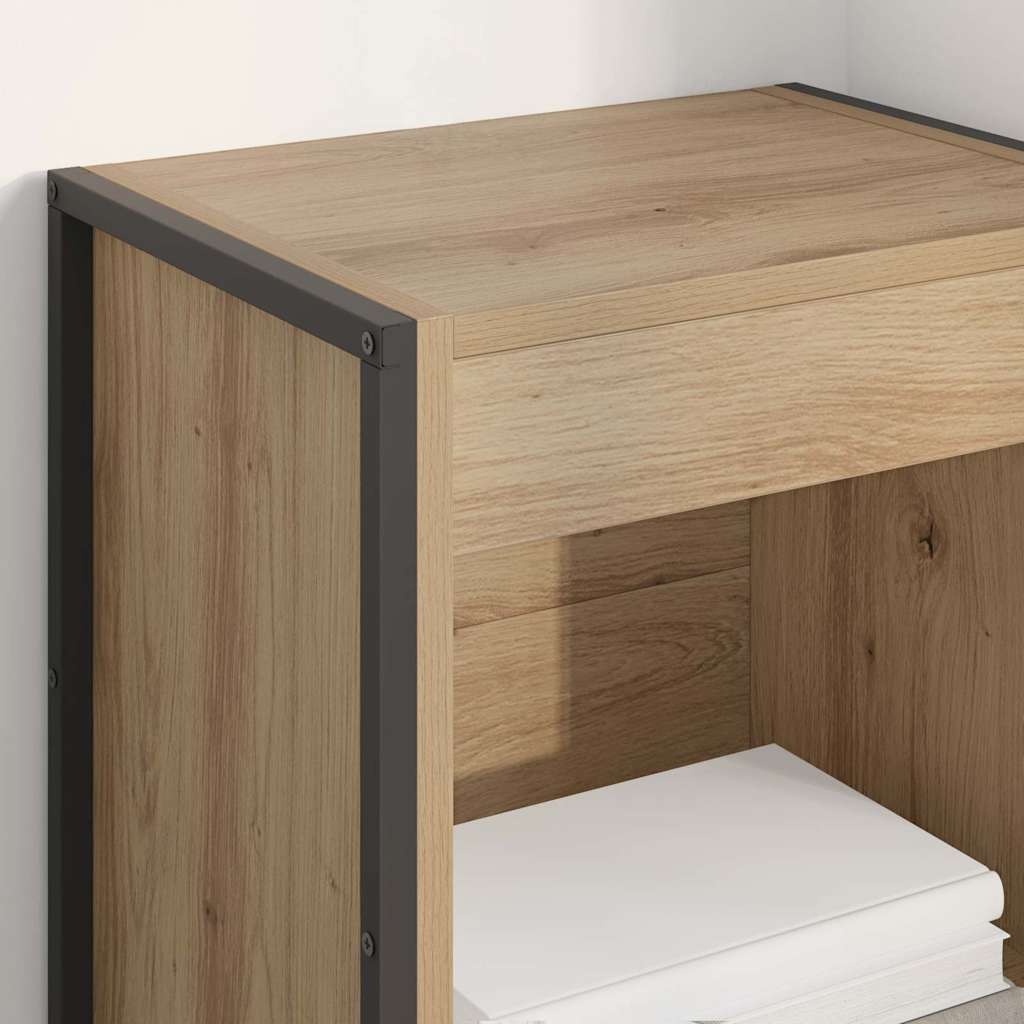 Bokskap Kunstnerisk Eik 40 x 30 x 121 cm Konstruert tre