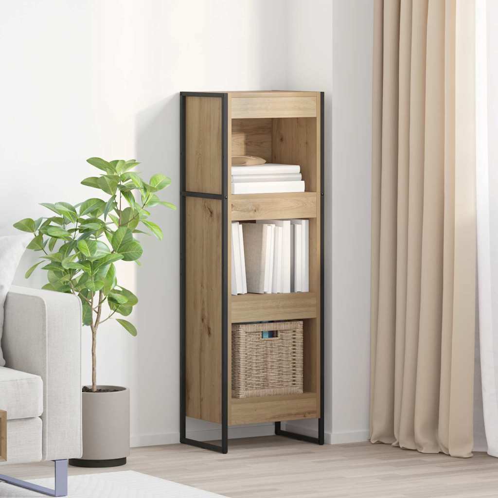 Bokskap Kunstnerisk Eik 40 x 30 x 121 cm Konstruert tre