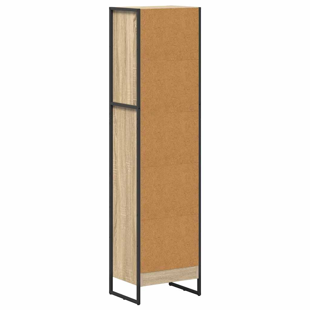 Bokskap Sonoma 40 x 30 x 155 cm Konstruert tre