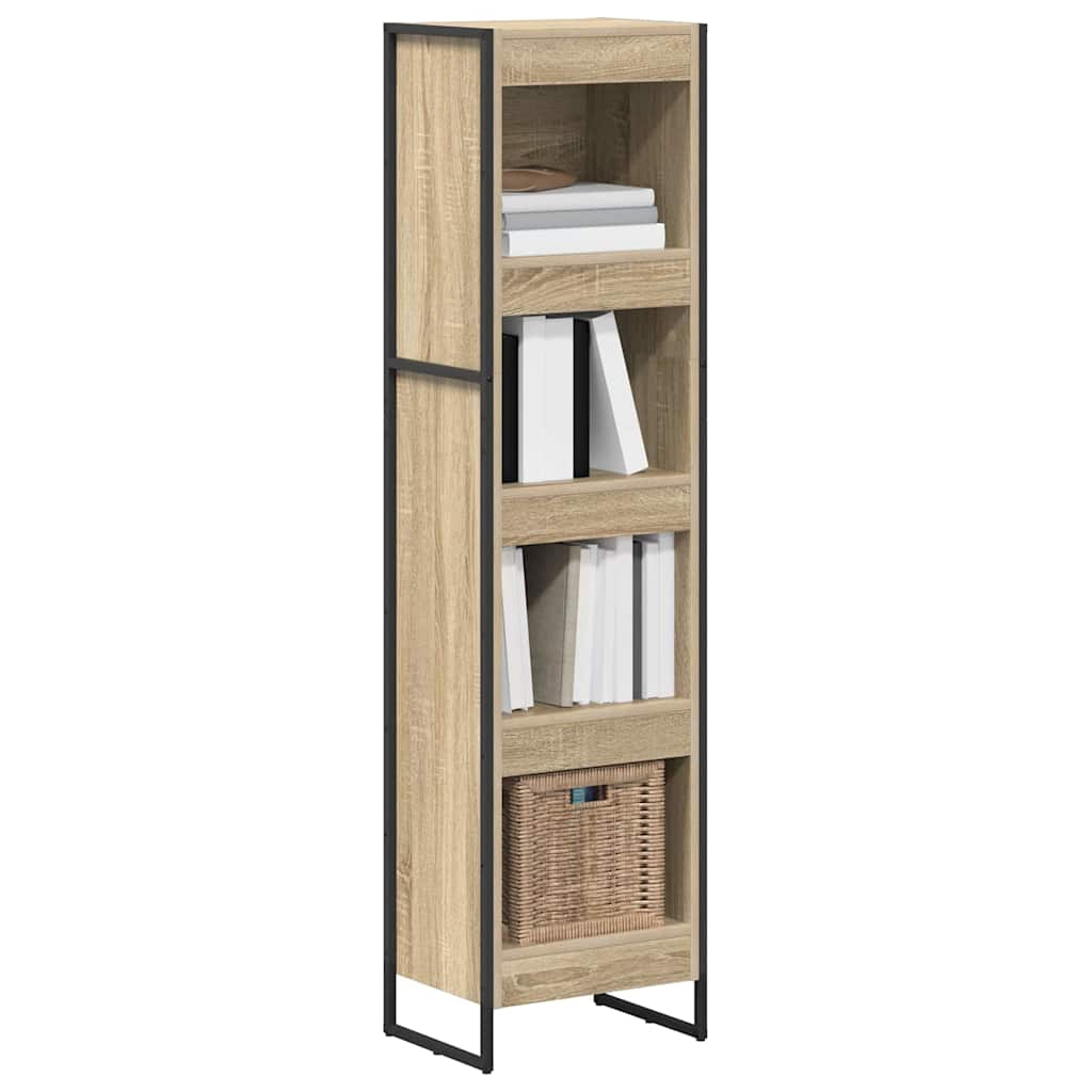 Bokskap Sonoma 40 x 30 x 155 cm Konstruert tre