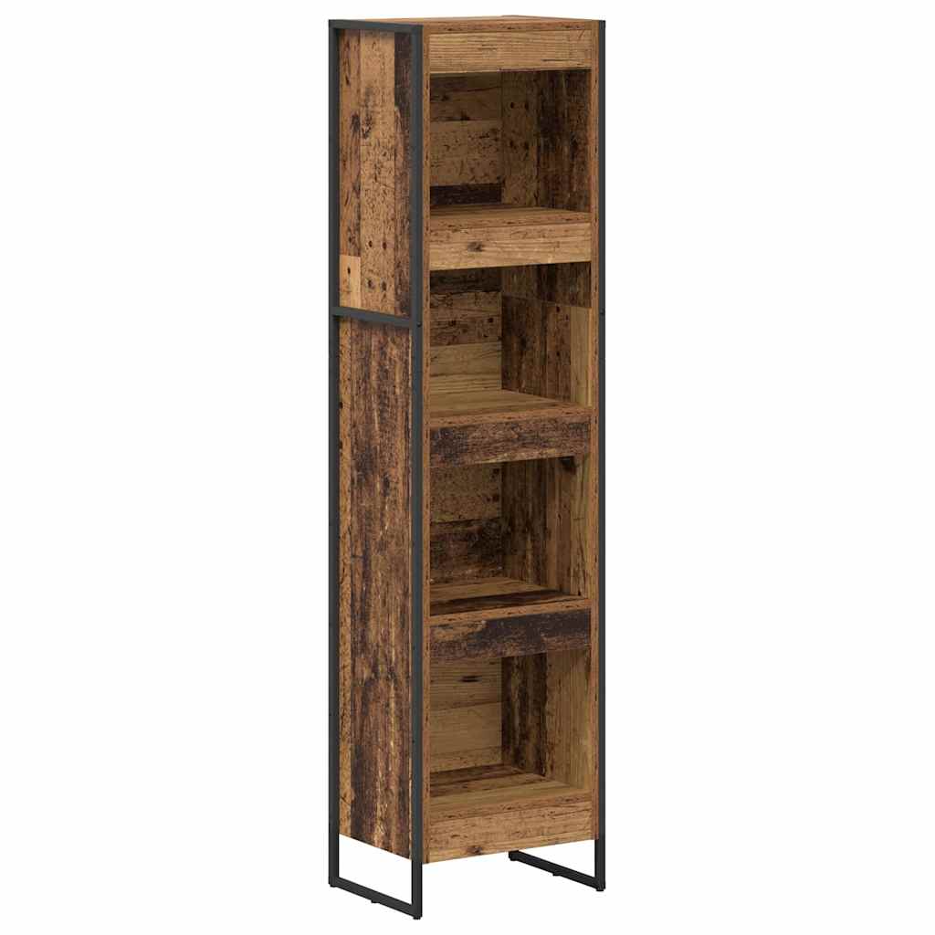Bokskap Gamle tre 40 x 30 x 155 cm Konstruert tre