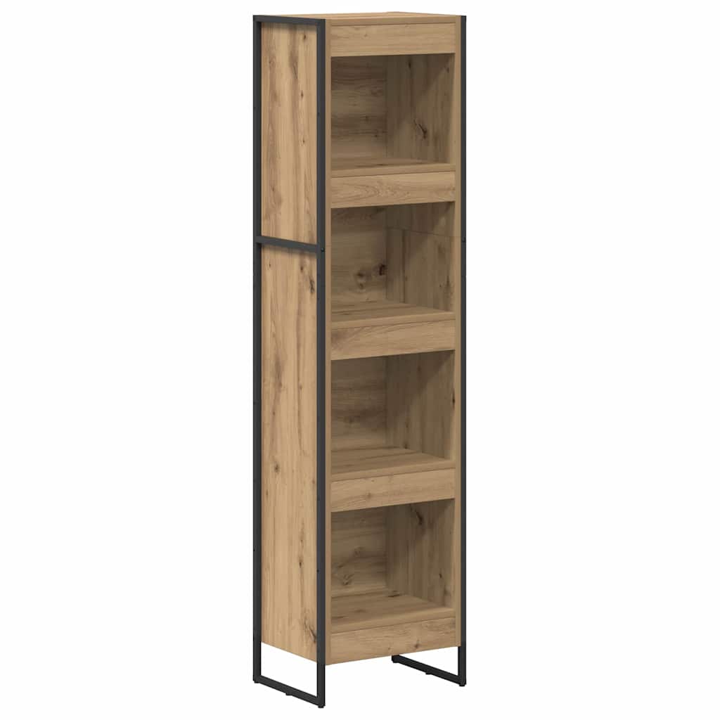 Bokskap Kunstnerisk Eik 40 x 30 x 155 cm Konstruert tre