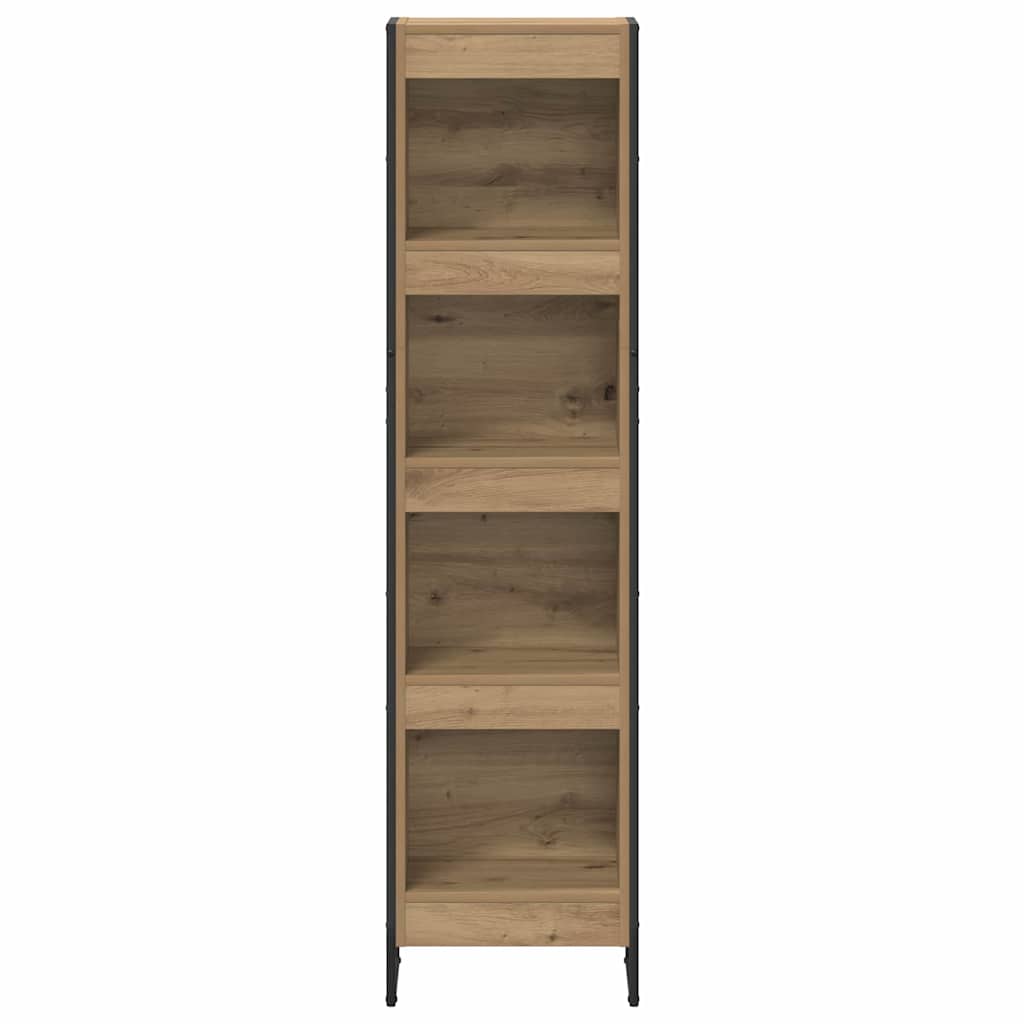 Bokskap Kunstnerisk Eik 40 x 30 x 155 cm Konstruert tre
