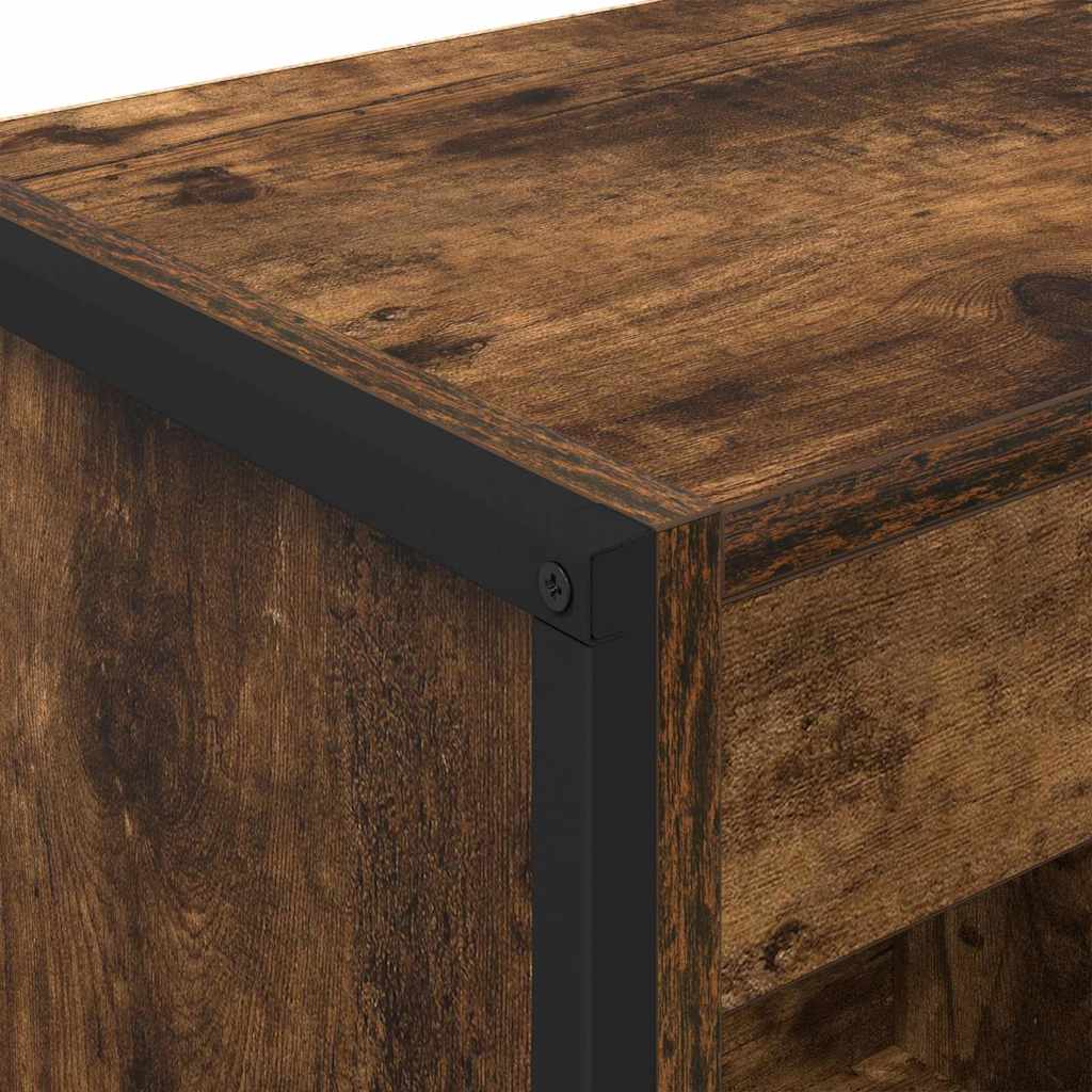 Bokskap Røyk Eik 40 x 30 x 189,5 cm Konstruert tre