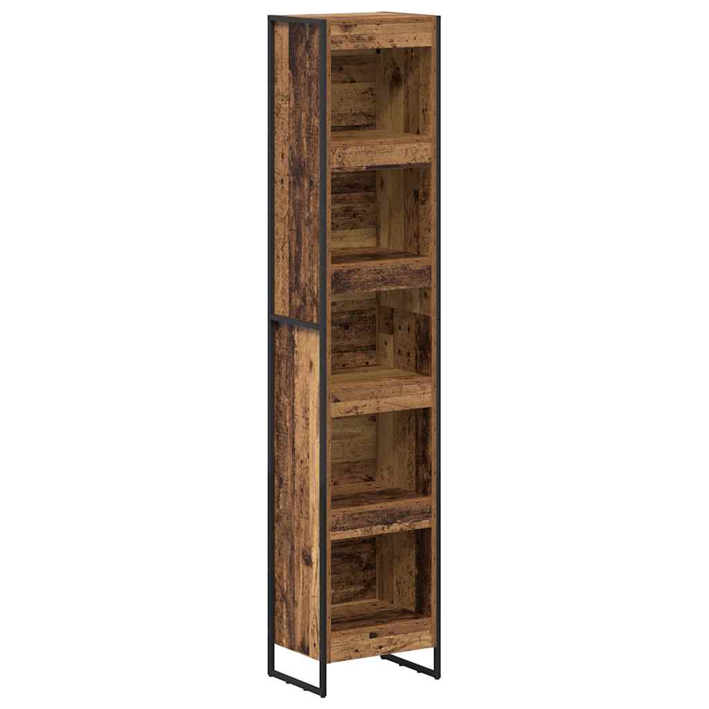 Bokskap Gamle tre 40 x 30 x 189,5 cm Konstruert tre