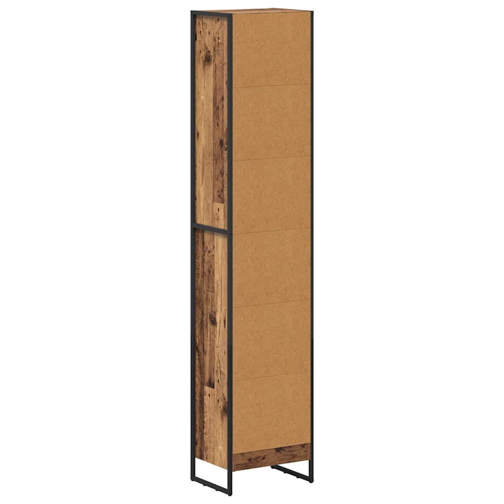 Bokskap Gamle tre 40 x 30 x 189,5 cm Konstruert tre