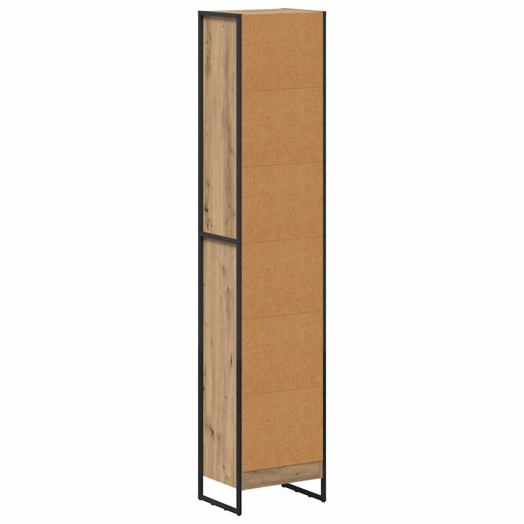 Bokskap Kunstnerisk Eik 40 x 30 x 189,5 cm Konstruert tre