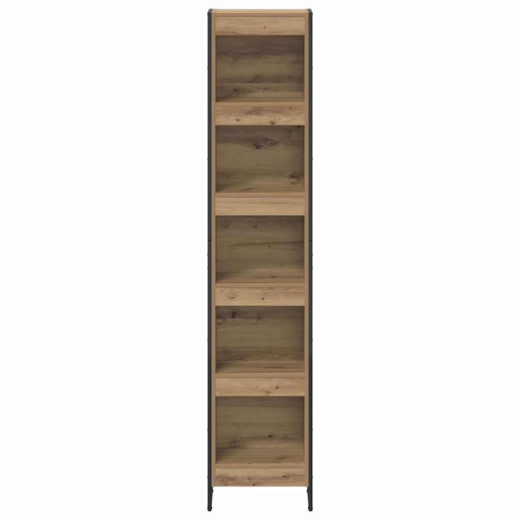 Bokskap Kunstnerisk Eik 40 x 30 x 189,5 cm Konstruert tre