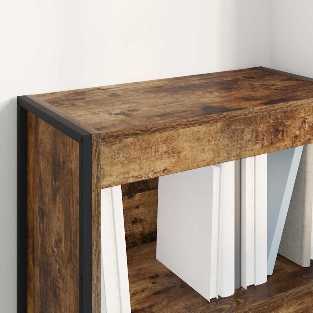 Bokskap Røyk Eik 60 x 30 x 86,5 cm Konstruert tre