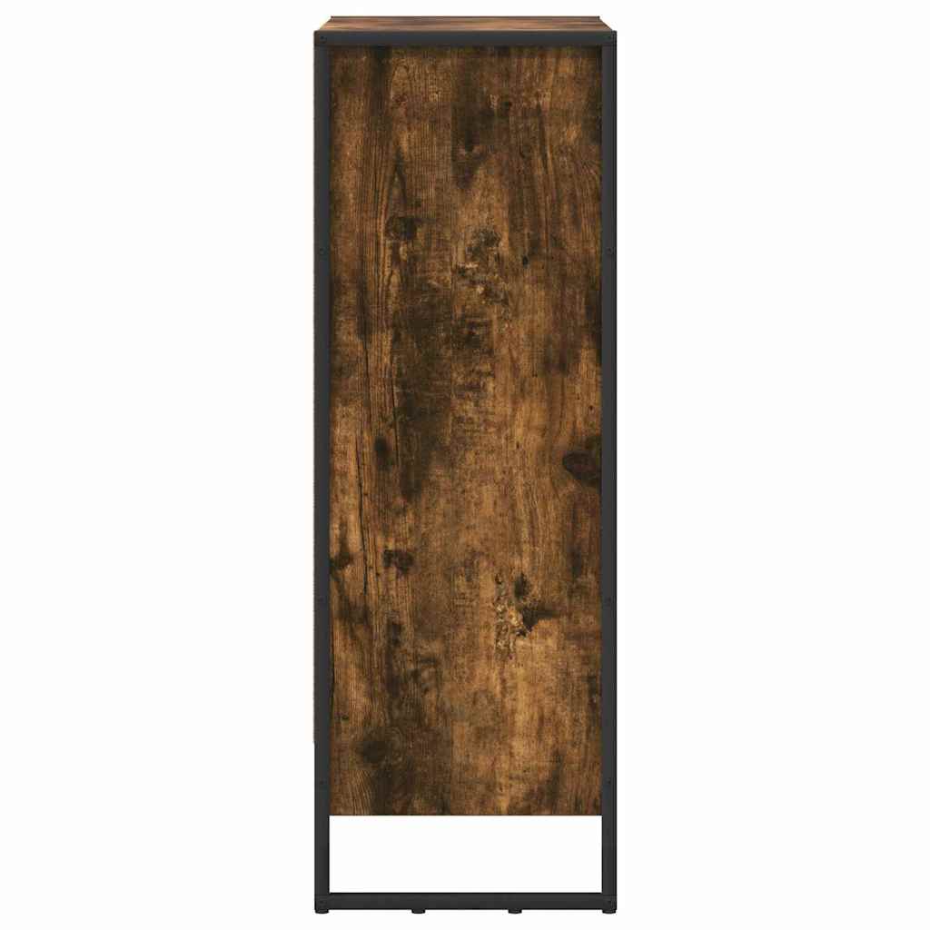 Bokskap Røyk Eik 60 x 30 x 86,5 cm Konstruert tre