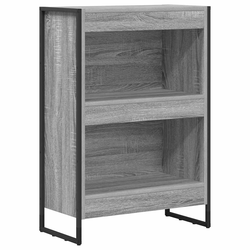 Bokskap Grå Sonoma 60 x 30 x 86,5 cm Konstruert tre