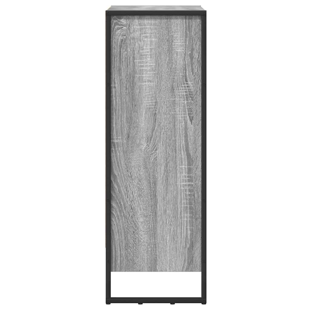 Bokskap Grå Sonoma 60 x 30 x 86,5 cm Konstruert tre