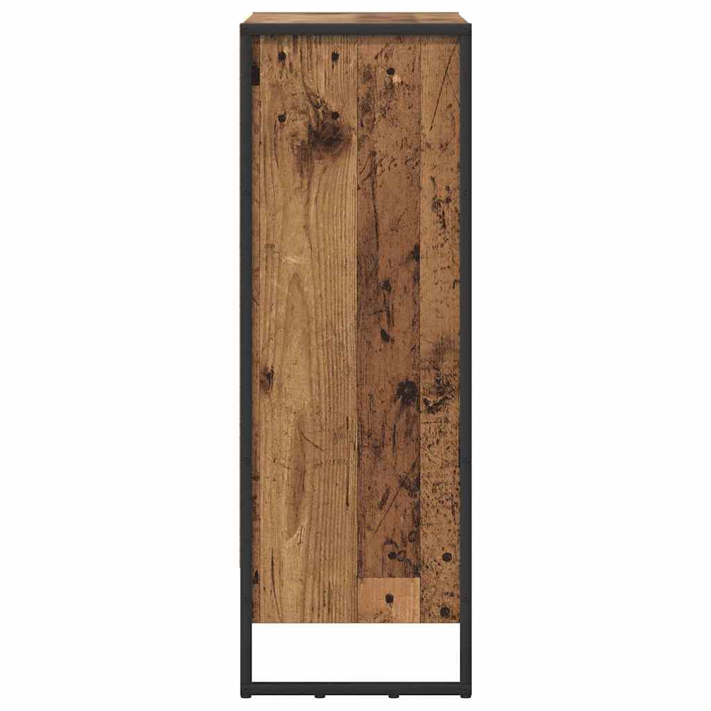 Bokskap Gamle tre 60 x 30 x 86,5 cm Konstruert tre