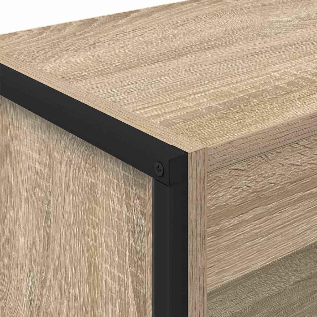 Bokskap Sonoma 60 x 30 x 121 cm Konstruert tre
