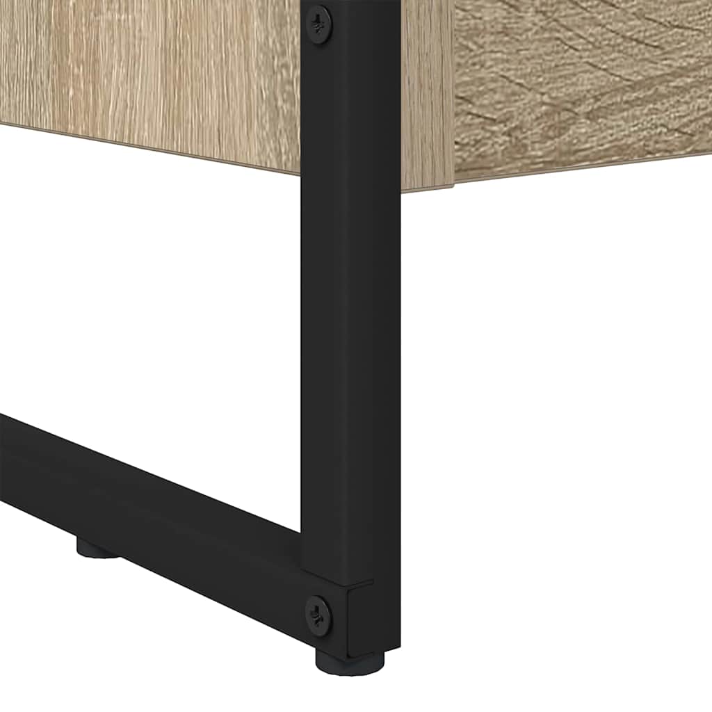 Bokskap Sonoma 60 x 30 x 121 cm Konstruert tre