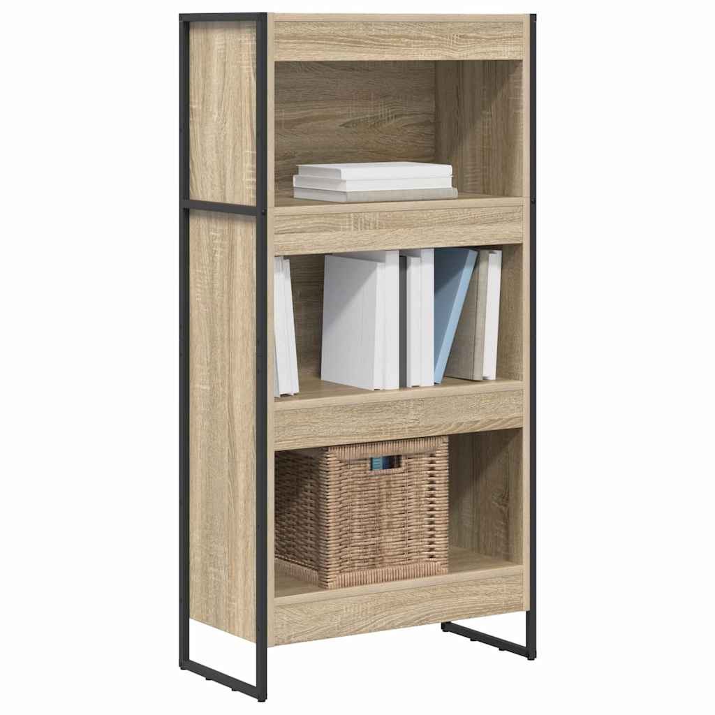 Bokskap Sonoma 60 x 30 x 121 cm Konstruert tre