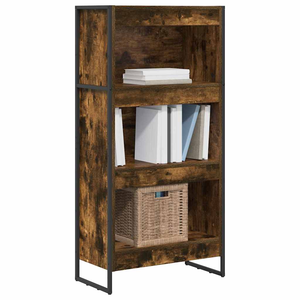 Bokskap Røyk Eik 60 x 30 x 121 cm Konstruert tre