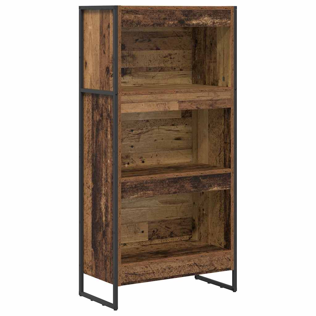 Bokskap Gamle tre 60 x 30 x 121 cm Konstruert tre
