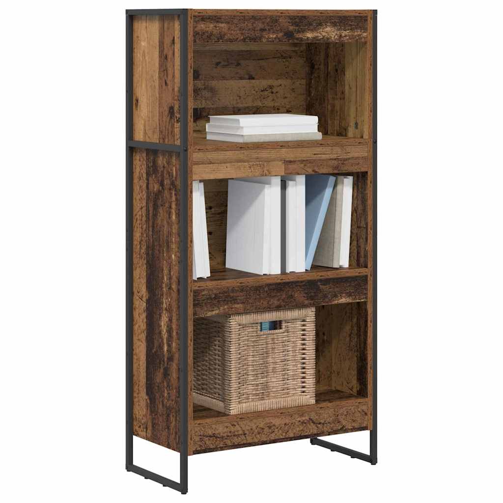 Bokskap Gamle tre 60 x 30 x 121 cm Konstruert tre