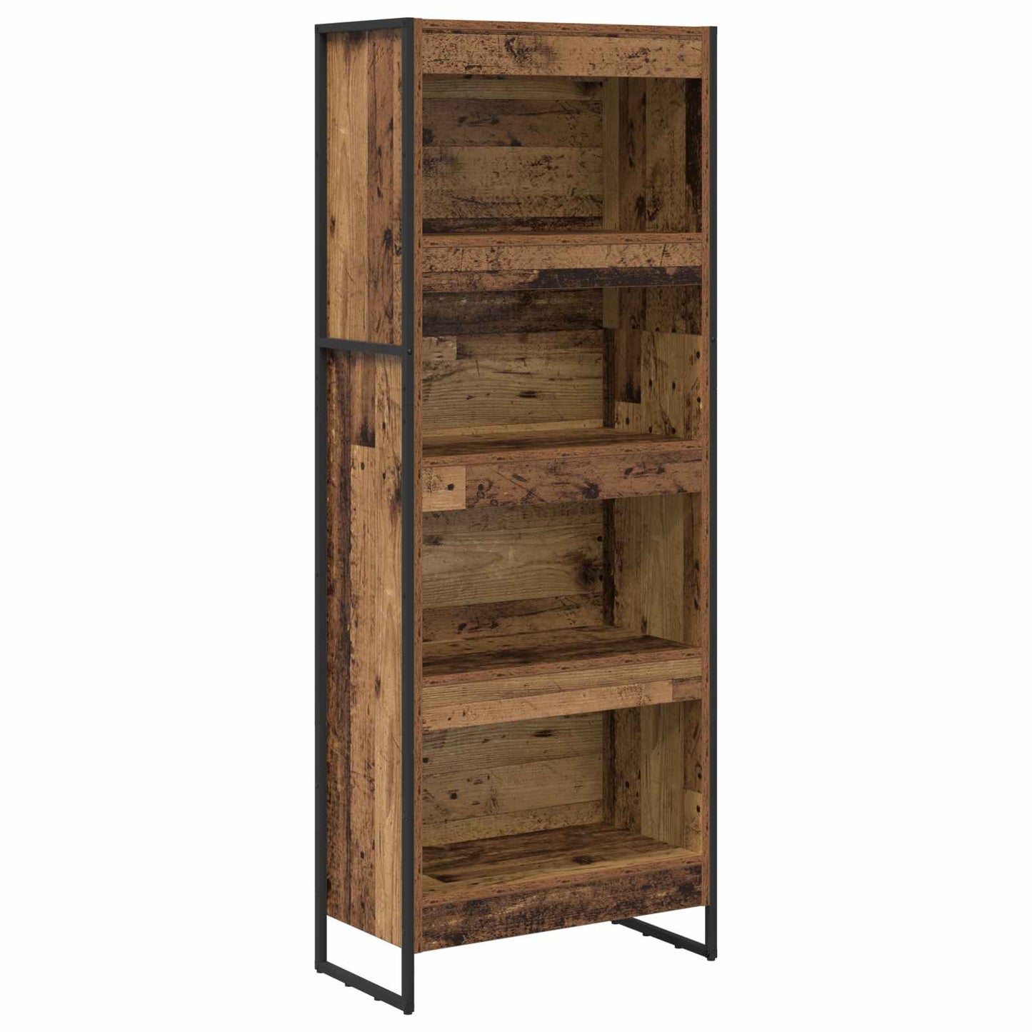 Bokskap Gamle tre 60 x 30 x 155 cm Konstruert tre