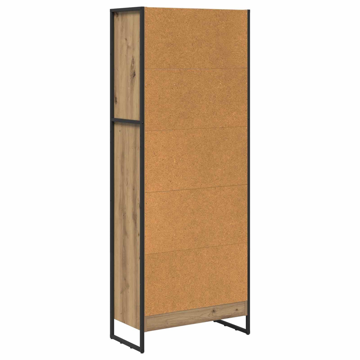 Bokskap Kunstnerisk Eik 60 x 30 x 155 cm Konstruert tre