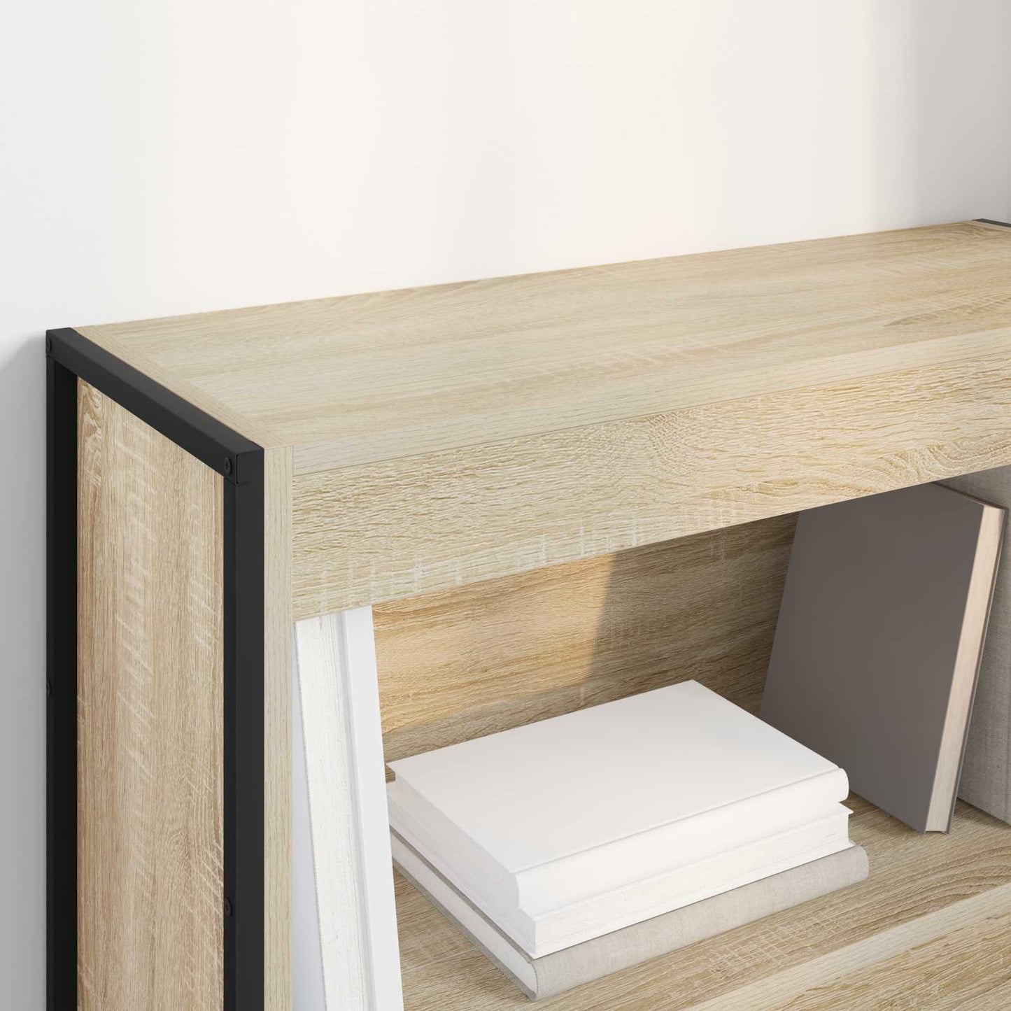 Bokskap Sonoma 80 x 30 x 86,5 cm Konstruert tre