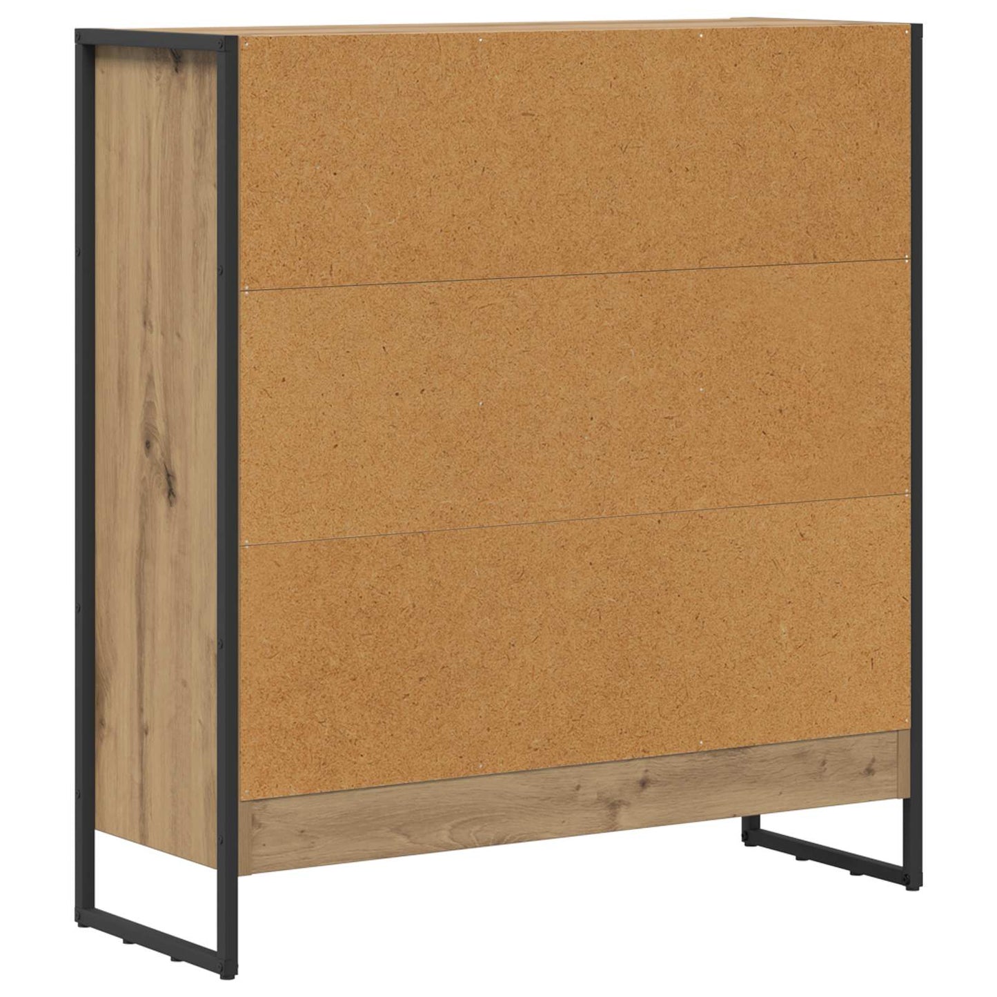 Bokskap Kunstnerisk Eik 80 x 30 x 86,5 cm Konstruert tre