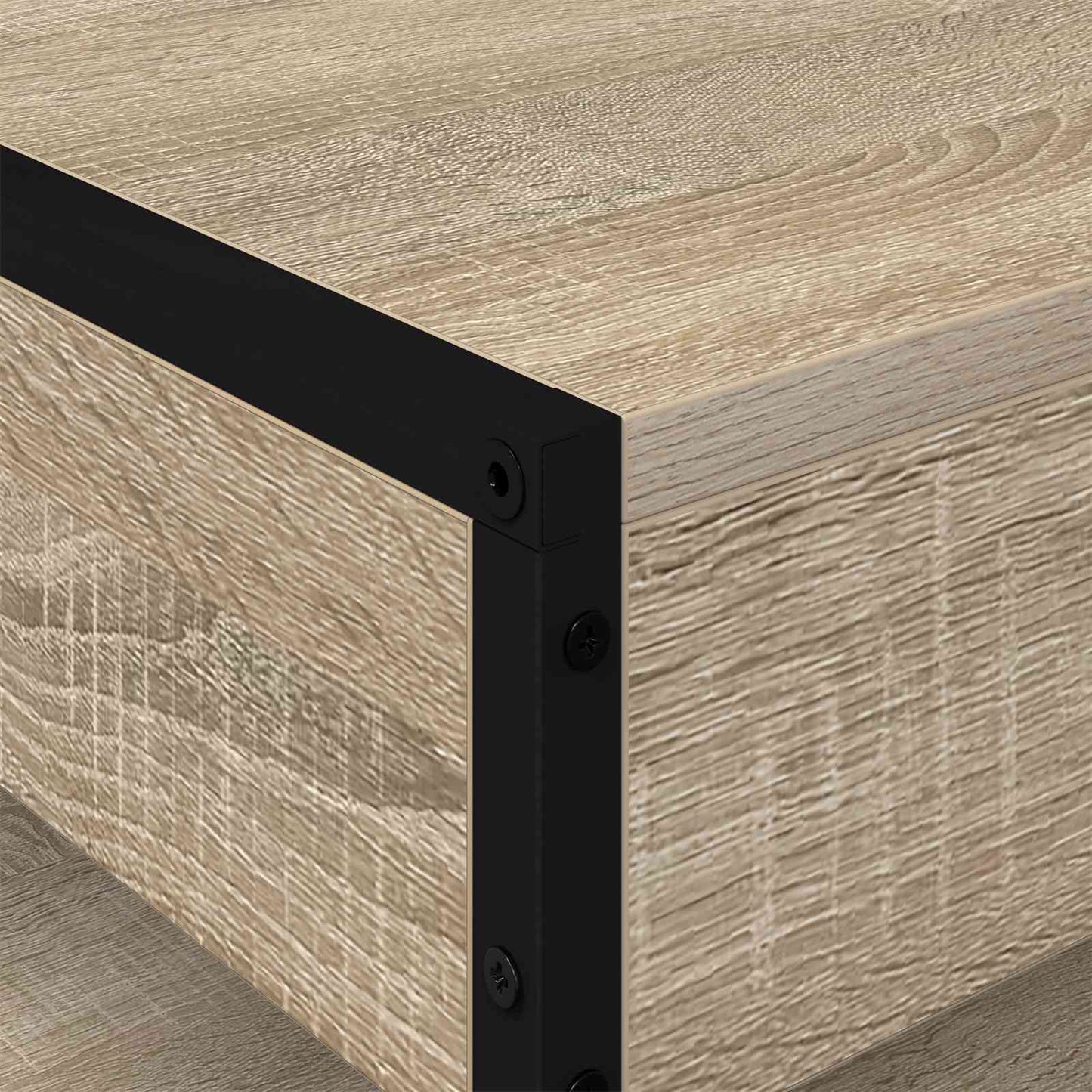 Kaffebord Sonoma 80 x 50 x 40 cm Konstruert tre