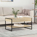 Kaffebord Sonoma 80 x 50 x 40 cm Konstruert tre